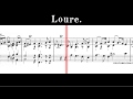 BWV 1006a - Suite in E Major (Scrolling)