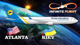 Infinite Flight Global:ATLANTA(KATL)-KIEV(UKBB) PART 2