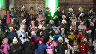 Addison Tree Lighting Choir Performances 2025
