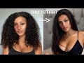 CURLY TO STRAIGHT HAIR, No frizz &amp; silky smooth| Ryley Isaac