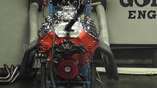 Golen Engine 396 Big Block Chevy Dyno for Joe Testa