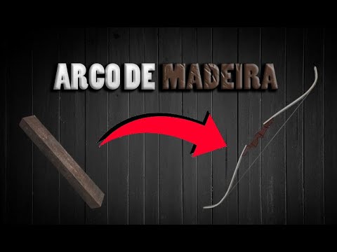 Como fazer um ARCO E FLECHA RECURVO DE MADEIRA E PVC!!!!!
