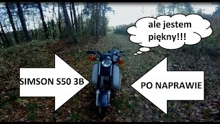 SIMSON SR50 B3 po naprawie / prezentacja