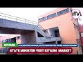 State minister hon beatrice atim anywar visited the kitgum main market under construction
