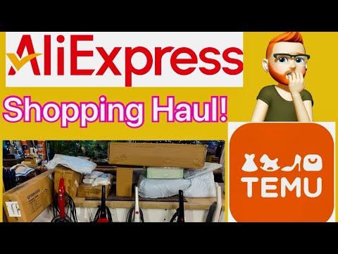 AlliExpress & TEMU Shopping Haul! @bigclivedotcom @temu @AliExpressGlobal