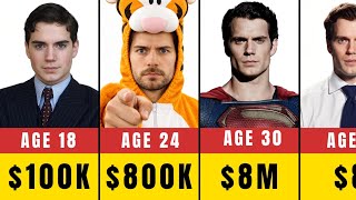 Henry Cavill's Net Worth Evolution: Age 0 to NOW 💰 #shorts Update
