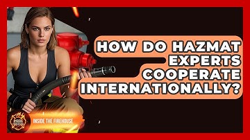 How Do Hazmat Experts Cooperate Internationally? - Inside the Firehouse