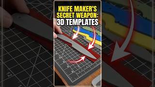 Precision Knife Templates That Save Hours #knifemaking #3dprint