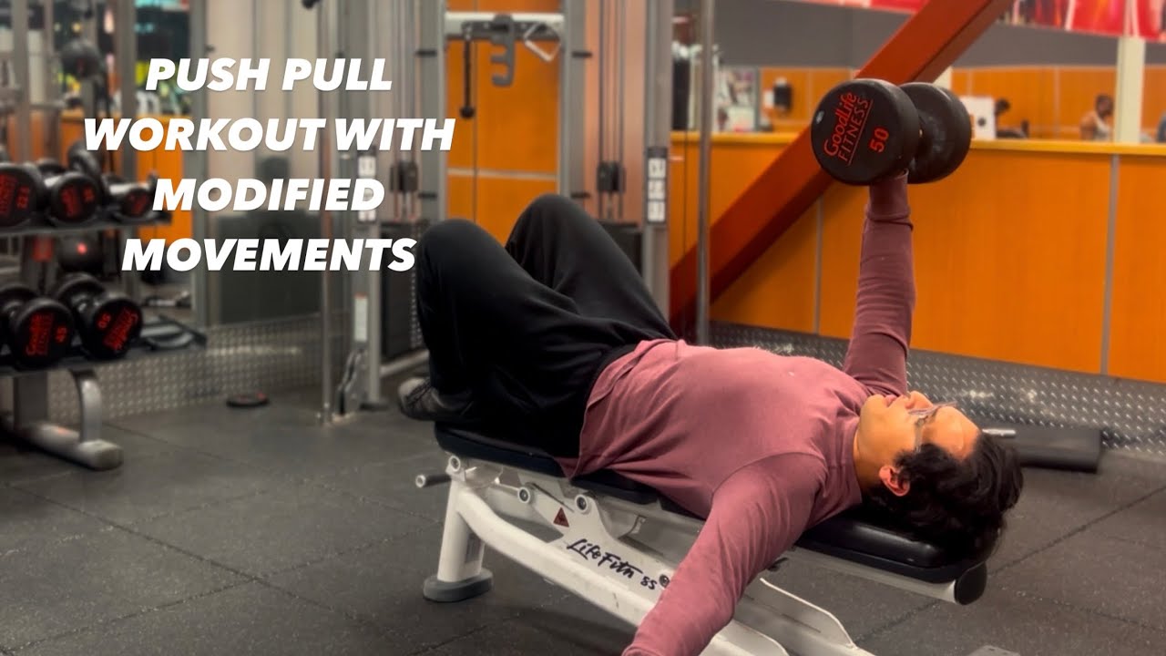 Modified Movements Ep. 352 - Push Pull Workout With Modified Movements - YouTube
