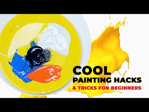 Cool  Painting Hacks & Tricks for Beginners - Red Balloon Media