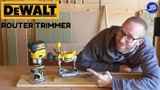 Dewalt Cordless Trimmer Router - 18v XR Brushless DCW600 by Justin Bailly JBTV 3,369 views 1 month ago 18 minutes