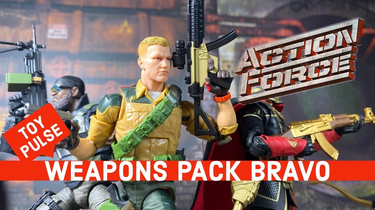 Action Force Weapons Pack Bravo Review YouTube