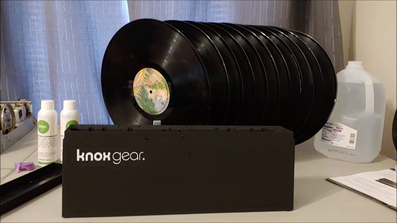 Knox Gear record cleaning system YouTube
