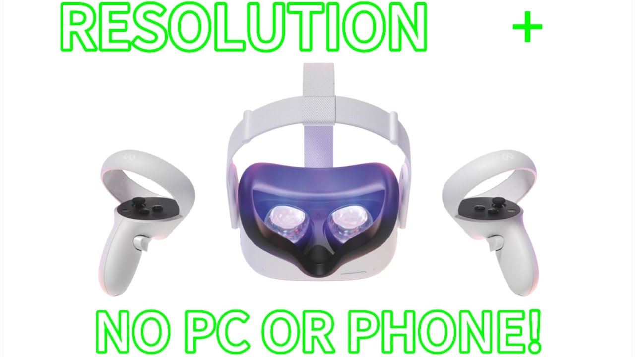 HOW TO INCREASE GRAPHICS WITHOUT PC OR PHONE - Quest 1, 2 or 3!