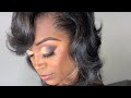 How to get your relaxed hair to grow by eliminating heat | No Heat Challenge | Week 4