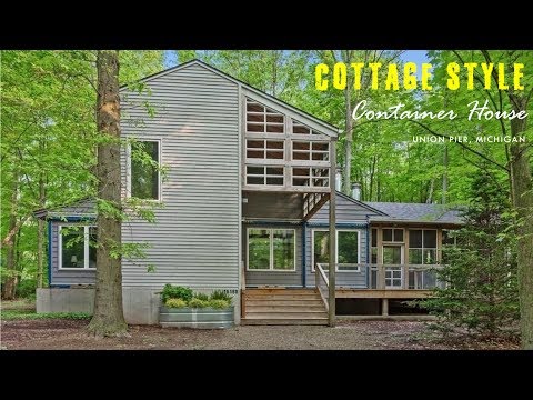 Shipping Container Cottage Style Home- Union Pier, Michigan thumbnail