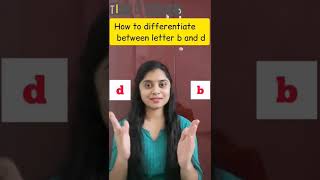 How to make kids to  differentiate between letter b and d while writing |YamEase Kids
