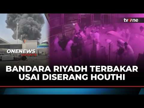 Terrifying! The Moments Umrah Pilgrims Were Hit by a Missile Strike at Riyadh Airport | OneNews U...