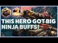 Sgt Hammer Napalm - THIS HERO GOT BIG NINJA BUFFS! - Grandmaster Storm League