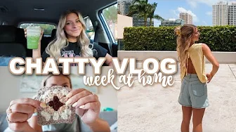 VLOGGING LIKE WE'RE ON FACETIME: few days in my life, new crochet projects, & life catch up