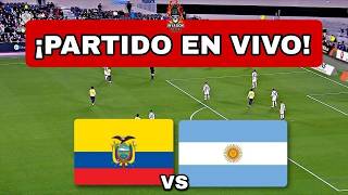 ECUADOR vs ARGENTINA EN VIVO 🔴SEMIFINAL SUDAMERICANO SUB 17