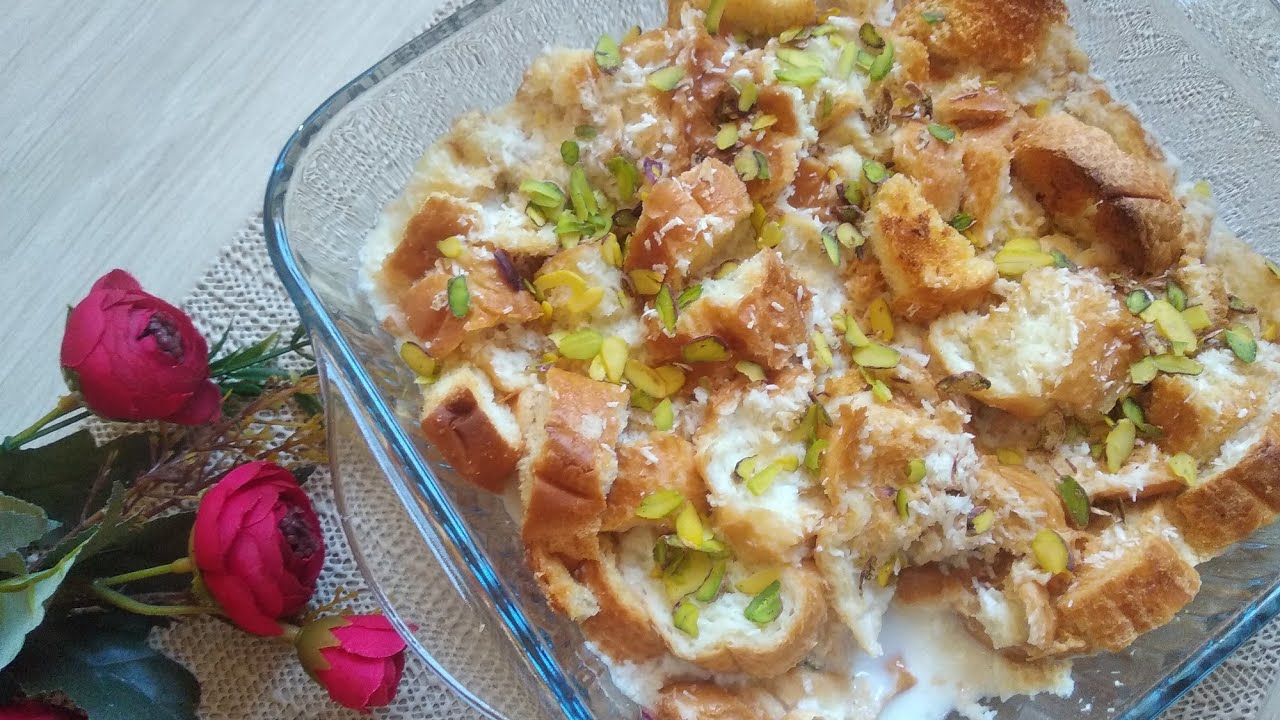 عندكم صمون بايت تعالوا نساوي فيه أطيب وأسهل وصفة حلو