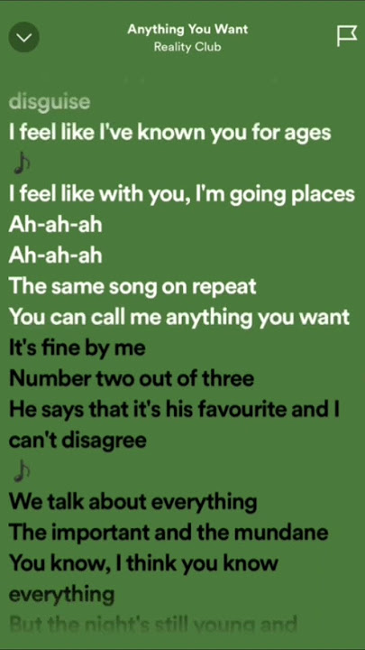 Anything You Want - Reality Club #lyric #shorts #short #song
