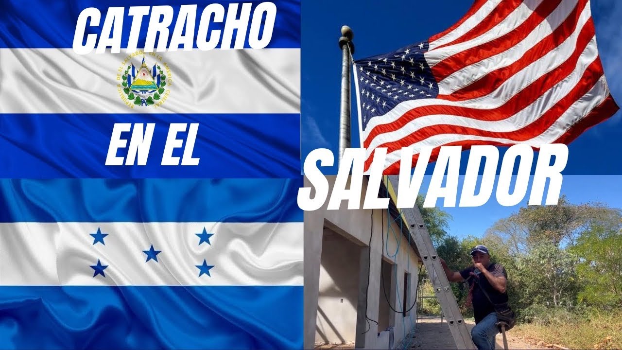 Inmigrante Hondureño construyendo casa Americana en El Salvador 