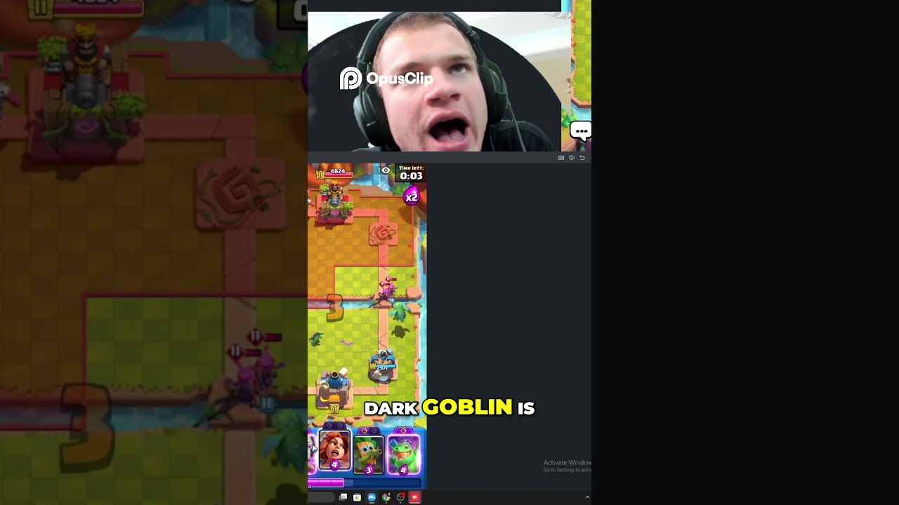 4 Card Clash  BEST Deck Domination!