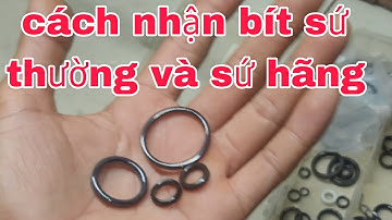 #Cách nhận bít khoen thường và khoen hãng#sửa đồ câu cũ#sửa cần câu #sửa máy câu#