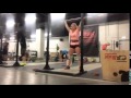 Anna Hulda Olafsdottir 166 lb overhead squat for 15 reps
