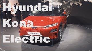 Hyundai Kona Electric First Look at Geneva Motor Show 2018