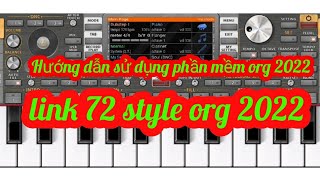 #huongdansudungphanmemorg2022 Hướng dẫn sử dụng phần mềm org 2022 link 72 style org 2022
