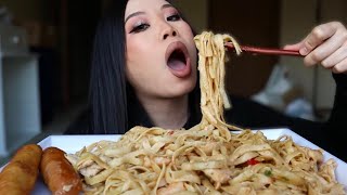 ASMR CAJUN PASTA MUKBANG #pasta #asmr #asmrsounds