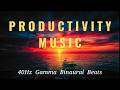 Productivity Music | 40Hz Gamma Total Focus (10H)