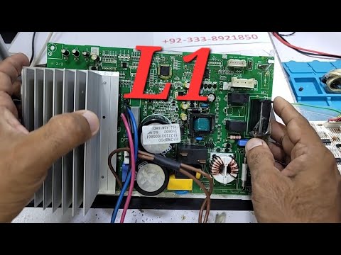 PEL Dawlance Kenwood Dc inverter ac L1 error code outdoor pcb Dc inverter ac pcb training center
