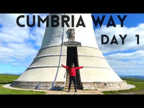 Cumbria Way - Day 1 - Ulverston to Coniston - Camping Lanshan 2 pro