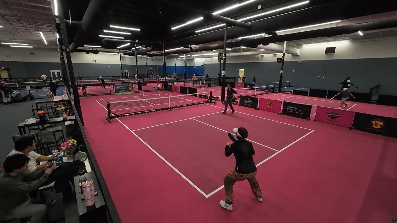 3/3/26 Pickleball Nancy/Chris vs Julie/Angus at Bellevue Pickleball Club Game 1