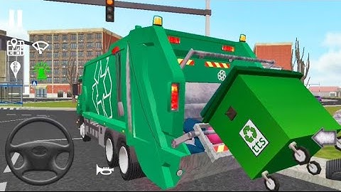Garbage Disposal Trash Truck Simulator - Truck trash Simulator 2025 : Android Gameplay