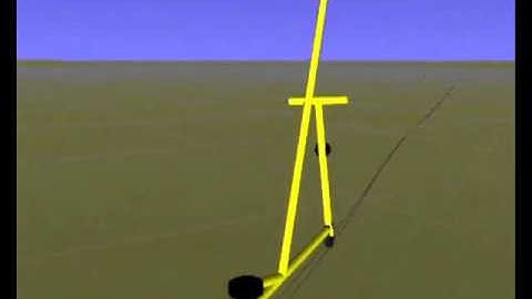 TMS bicycle, simulation