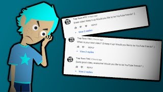 YouTube Scammer In A Nutshell
Remember Guys, DO NOT Subscribe That Scammer (Trap Town NCS) Its Really Dangerous, You Could Block Or Report That Spammer, So Beware
Credit To Everyone
Like The Video? Make Sure You Smash The 👍 Button, And Dont Forget To Subscribe And Turn On The Bell Notification!
Subscribe To My Second Channel:
https://www.youtube.com/channel/UC8UOp8hs6hM8lJ8c5HmkNhw
Subscribe To My Gaming Channel:
https://www.youtube.com/channel/UCGHsSC0oOs5KMrHDJtb_XOQ
Follow Me On Twitter:
https://twitter.com/CyanAnimate
Join GoAnimate Central Server:
https://discordapp.com/invite/AUdz8Yj
Program Used:
GoAnimate/Vyond
Vegas Pro 14
Music Used:
N/A
DISCLAIMER
Copyright Disclaimer Under Section 107 of the Copyright Act 1976, allowance is made for fair use for purposes such as criticism, comment, news reporting, teaching, scholarship, and research. Fair use is a use permitted by copyright statute that might otherwise be infringing. Non-profit, educational or personal use tips the balance in favor of fair use
DO NOT PUT AGE-RESTRICTED ON THIS VIDEO!
No community guidelines, no put age-restricted on this video once again, no copyright infringement strikes, no terms of service violation, No policy violation strike intended, No removed this video and No reporting this video intended! YouTube Scammer In A Nutshell