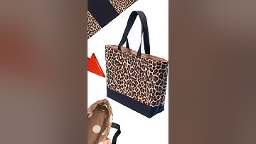 Trendy Tote Bag in 15 minutes! Miarti👜✂️