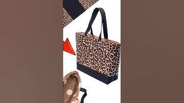 Trendy Tote Bag in 15 minutes! Miarti👜✂️