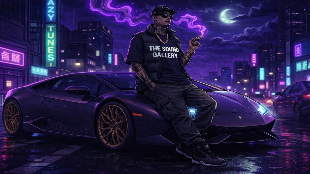 “Neon Rain”     -CHILL RAP       //THE SOUND GALLERY