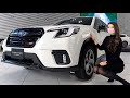 【納車待ち】スバル 新型 フォレスター STI Sport 内装外装を詳しく紹介！みじゅも契約済！フォレスター史上最高の走りと装備に感動！SUBARU Forester STI SPORT 車好き女子
