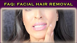 FAQ: How to Remove Facial Hair - The BEST method for AGING + ACNE prevention