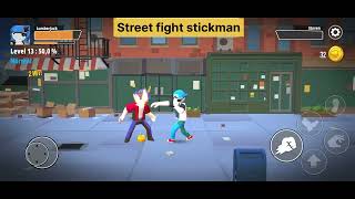 STREET FIGHT STICKMAN LEVEL 12 -13 FULL WALKTHROUGH 🔥 screenshot 3