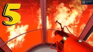 GLaDOS's Test & Elevator Trap Of Fire - Portal Stories: Mel - Part 5