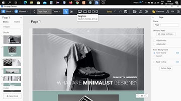 Nicepage tutorial 07 : responsive web design and nicepage