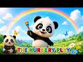🌈 Panda's Rainbow Adventure | Fun Kids Song | The Nursery Play | Kids Rhyme and Songs